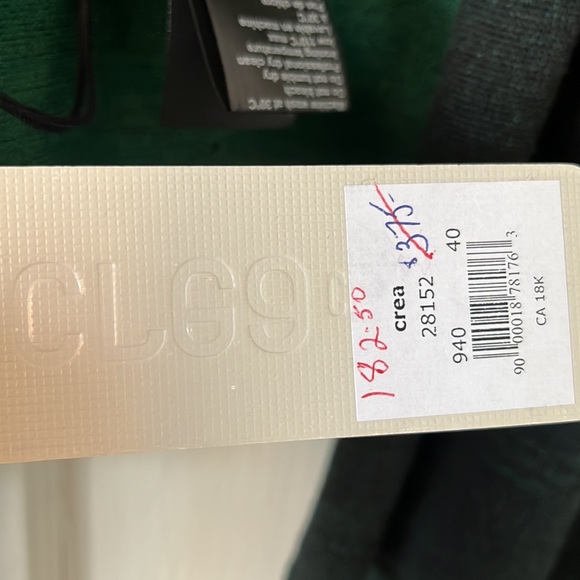 Host Pick ๐ฅ CREA CONCEPT cropped open cardigan, dark green wool NWT - Picture 11 of 11